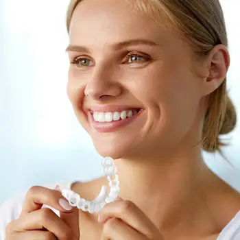 

Perfect Smile Veneers Braces Set Smile Denture Cosmetic Teeth Comfortable Veneer Cover Teeth Whitening Teeth Denture Teeth White
