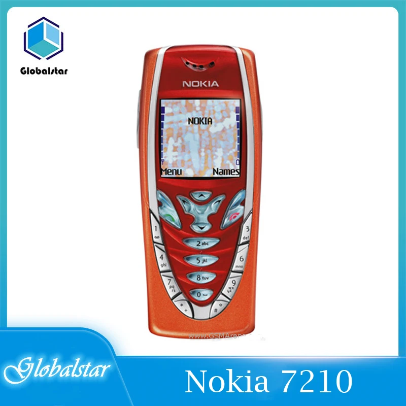 Nokia-teléfono móvil renovado, Original, desbloqueado, buena calidad, barato, 1 año de garantía, envío gratis, 7210