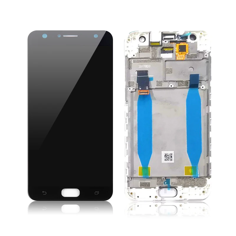 5," ЖК-дисплей для Asus Zenfone 4 Selfie ZD553KL X00LD ЖК-дисплей сенсорный экран дигитайзер Замена с рамкой