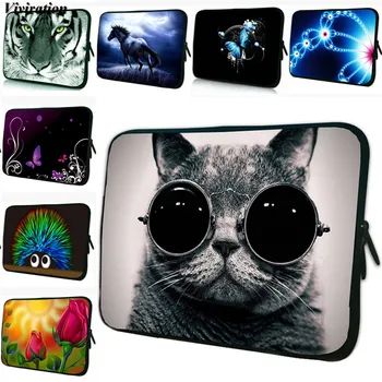 

Cat Prints 10.1 Inch Tablet PC Pouch Bag Bolsas 10.2/ 10/ 9.7 Netbook Cover Case For iPad Huawei MediaPad M2 10.0 A01W A01L Case