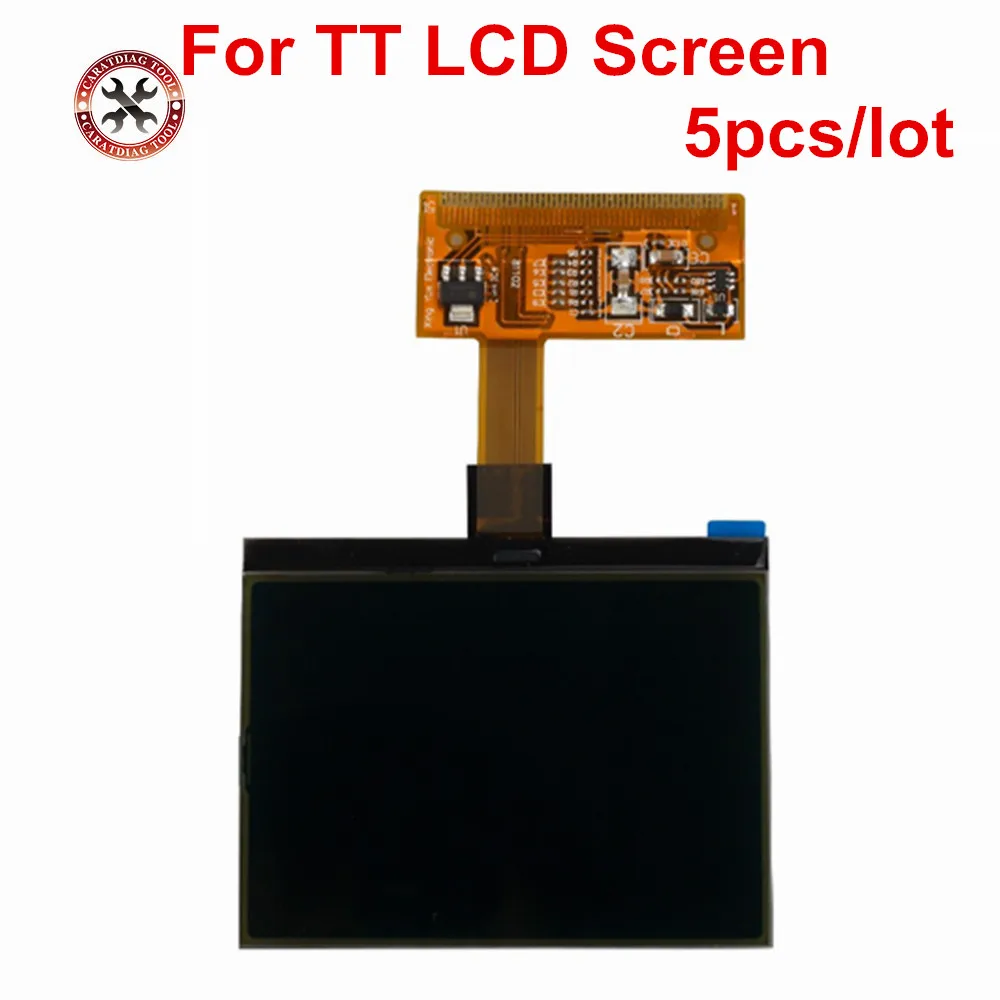 5pcs/lot Professional TT LCD Display Screen VW Jaeger New VDO FIS Cluster LCD Display Screen Audi A3 A4 A6 lcd display instrument cluster display
