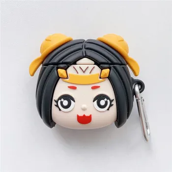 

3D Cartoon LOL ruban Earphone Case For Airpods Pro Case Wireless Bluetooth Headphone Headset Cover With Hook