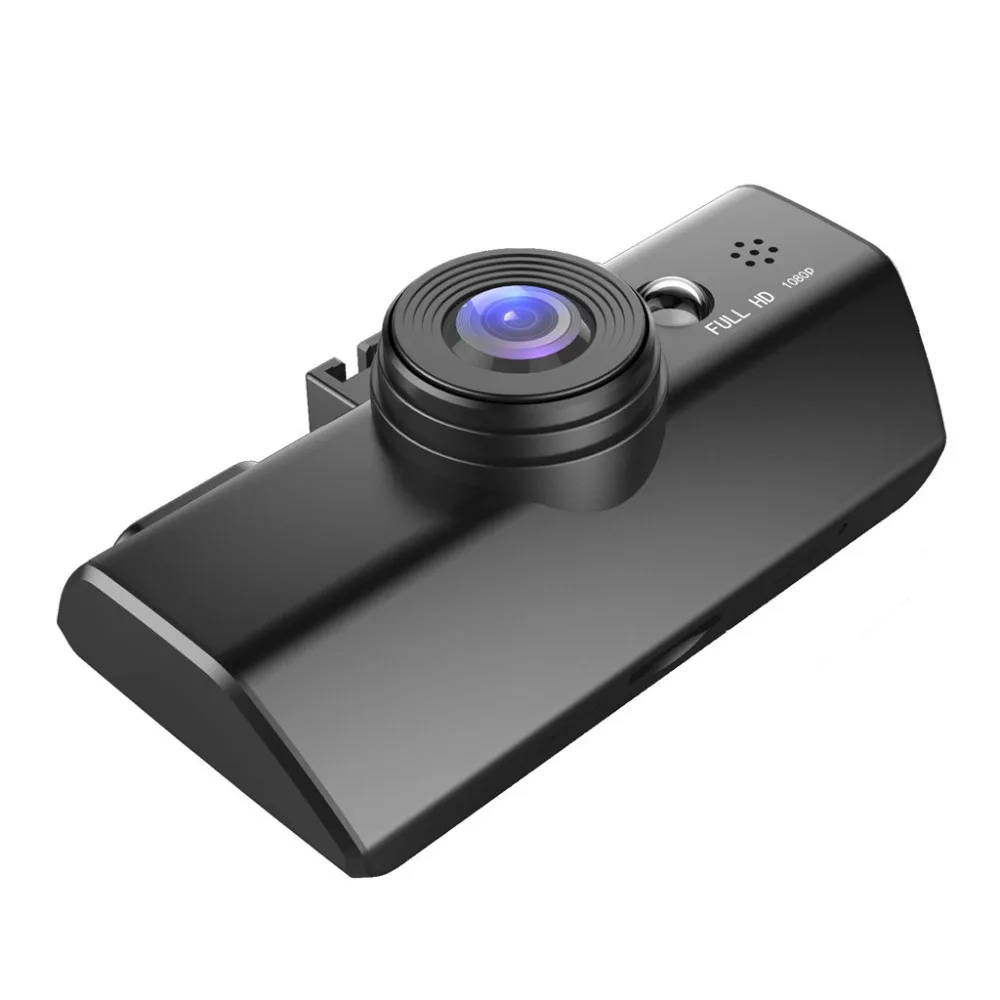 1,7 дюймов Full HD 1080P Автомобильный регистратор DVR Автомобильная камера видео DVR EDR Dashcam Dash Cam с ночным видением черный