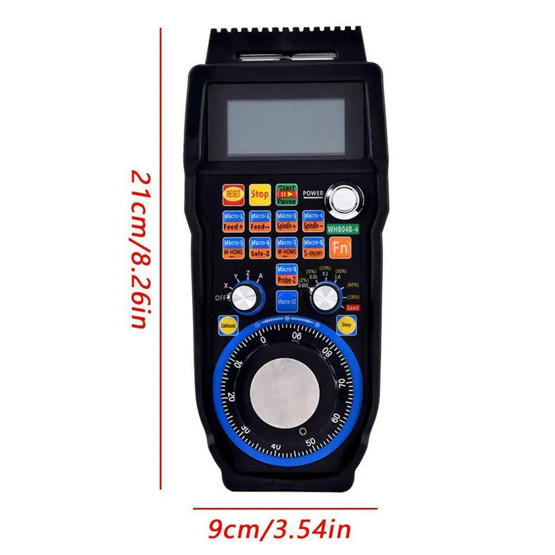 DANIU MACH 3 rueda de mano electrónica inalámbrica USB de 4 ejes CNC rueda de mano colgante MPG Han