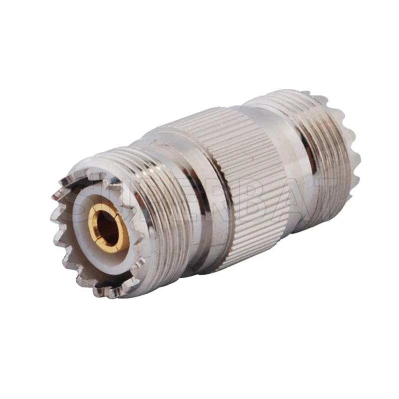 UHF Female to UHF Jack RF Coaxial Connector Cable Adapter