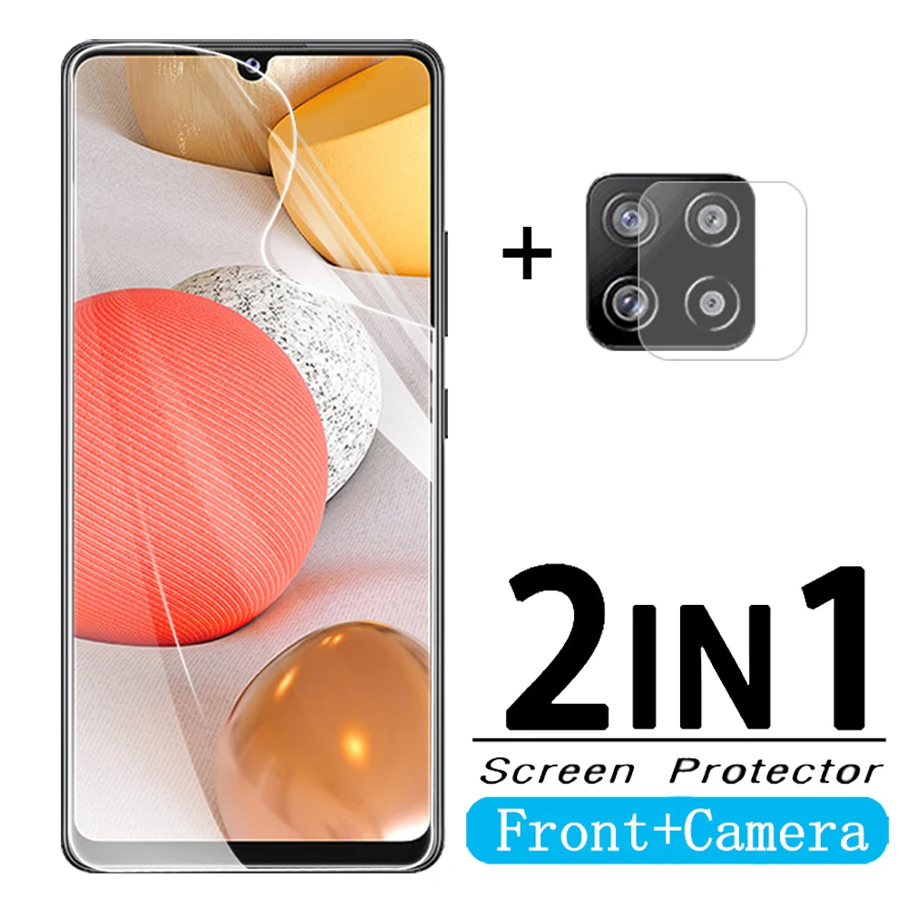 2in1 гидрогель пленка для Samsung galaxy A42 5G камеры объектив Защитная samsung a42 42 5g SM-A426B 6