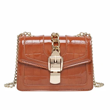 

New fashion mini crossbody shoulder bags for women patent leather designer luxury ladies bag CN4078