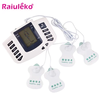 

Tens Acupuncture Ems Massager Electro Stimulation Muscle Stimulator Electrostimulator Fisioterapia Physiotherapy Machine 16 Pads