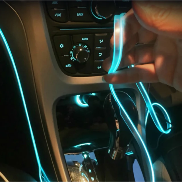 Führte Atmosphäre Licht Für Volkswagen VW T-Roc Troc 2017 2018 2019 2020  2021 USB Kalten Licht Atmosphäre Licht auto Zubehör - AliExpress