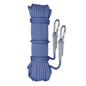 

Camnal Climbing Rope Is Suitable for Camping Rock Mountaineering Hiking Diving Length 10M Diameter 12Mm Blue Rope