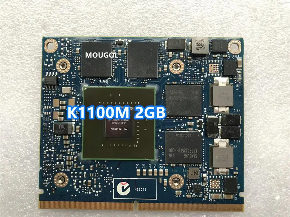 Оригинал K1100M K 1100M видеокарта Vga для ноутбука HP Elitebook ZBOOK15 DELL M4600 M4700 M4800 | Компьютеры