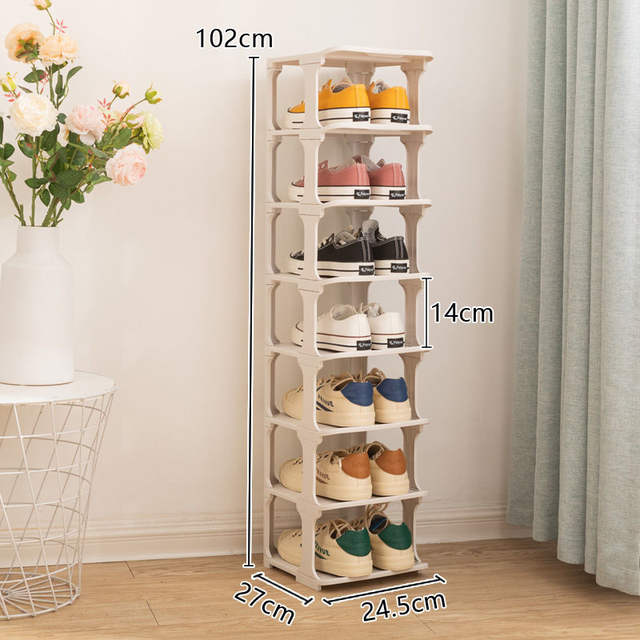 New Standing Shoe Hallway Entryway Shoe Organizer Shelf Home
