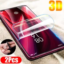 2 шт./лот 9D Передняя Мягкая ТПУ Защитная пленка для экрана полное покрытие для Xiaomi mi Note 10 Красный mi K30 K20 Pro mi A3 CC9 Гидрогелевая наклейка пленка