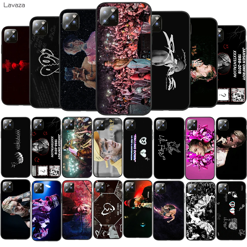 Мягкий ТПУ чехол Lavaza LIL PEEP &amp XXXTENTACION для iPhone 8 7 6 6S Plus 5 5S SE X XS 11 Pro Max XR Coque Shell Cases |