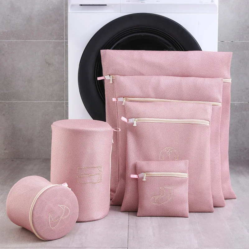 New Arrival Laundry Bags for Washing Machine Foldable Mesh Dirty Laundry Bag Travel Underwear Storage Organizer Lingerie Bra Bag