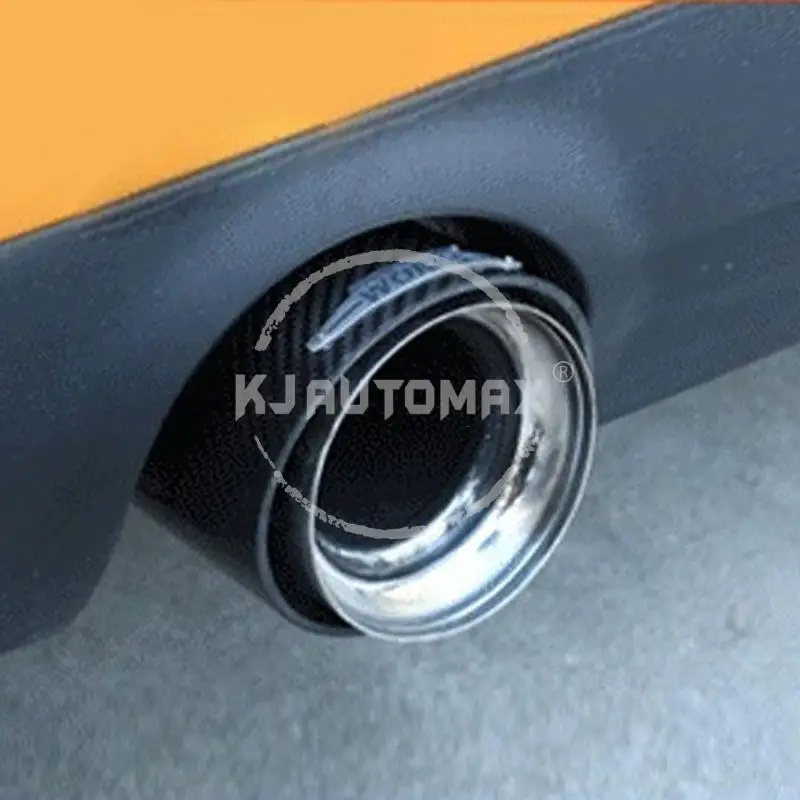 KJAUTOMAX для Mini Cooper R55 R56 R60 R61 F54 F55 F56 отделка выхлопной трубы из углеродного