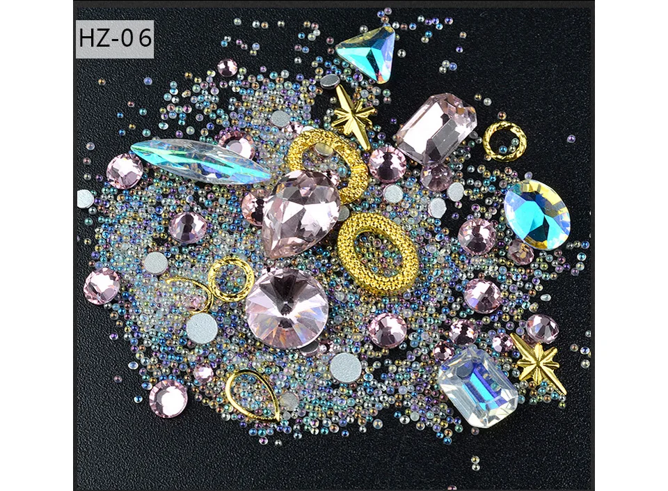New Arrival Rhinestones for Nails Arts Decoration Christmas Nail Jewelry Crystals Supplies for Professionals Accessoires Beads