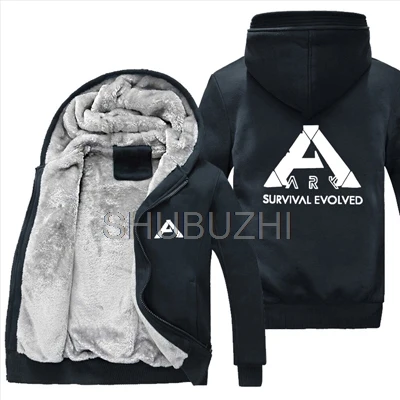 Игра ARK Survival Evolved флисовая хлопковая толстовка shubuzhi осенняя и зимняя куртка одежда с принтом Косплей Топ для мужчин и женщин пальто - Цвет: same as picture