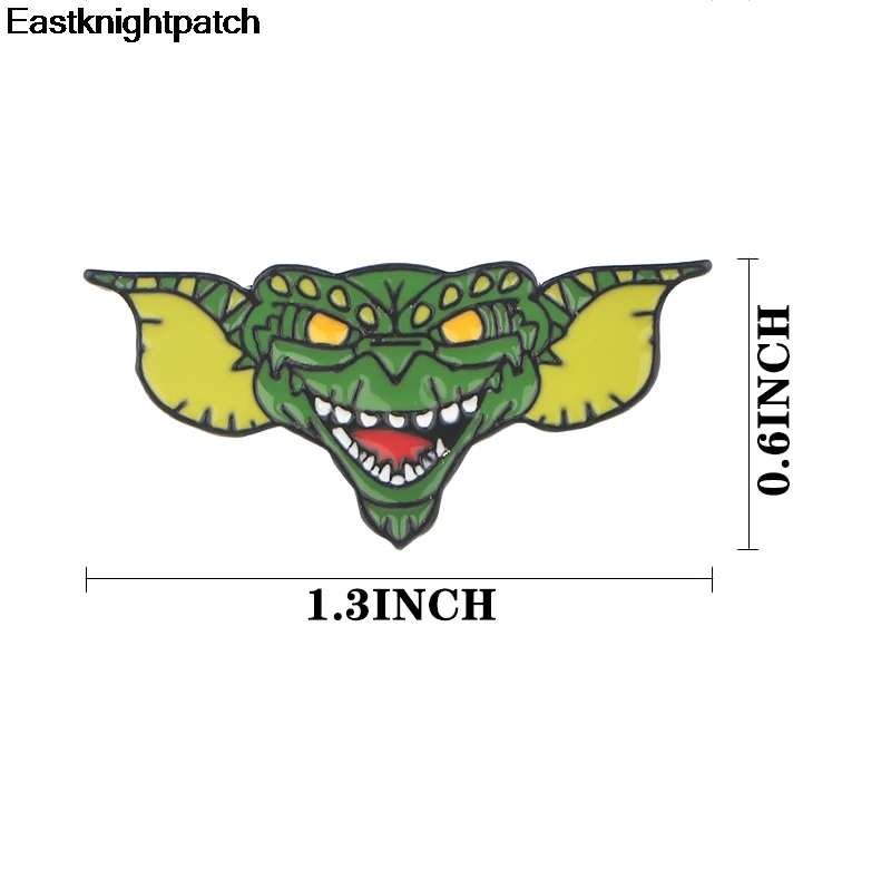 Gremlins мультфильм панк цинковый сплав галстук булавки значки para рубашка сумка Одежда Кепка рюкзак броши для обуви для мужчин или wemen E0999
