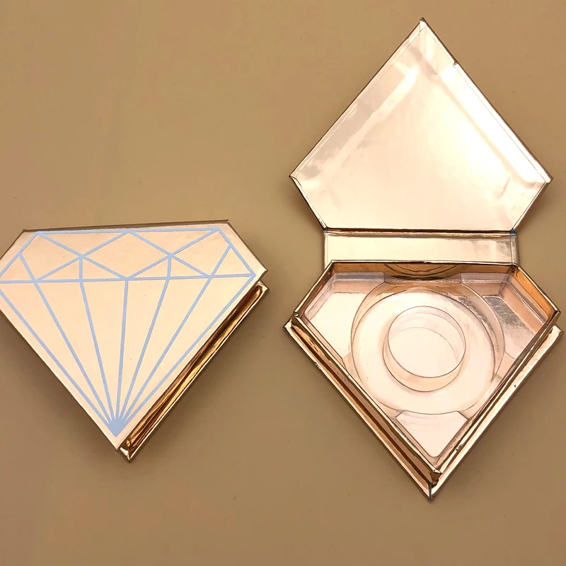 Golden box 10/20/30/шт., накладные ресницы, упаковочная коробка, накладные 3d норковые ресницы, коробки, искусственные ресницы, полосы, Алмазный Магнитный чехол, пустой - Цвет: Golden box
