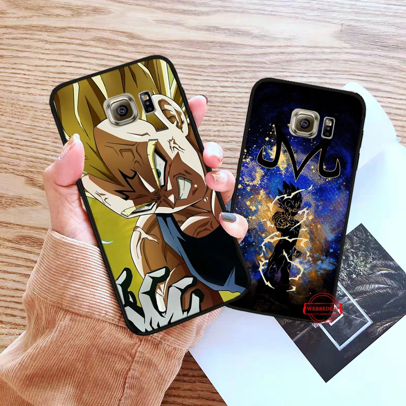 Majin Вегета Dragon Ball Z силиконовый чехол для samsung S6 край S7 S8 плюс S9 S10 S10e Note 8 9 M10 M20 M30