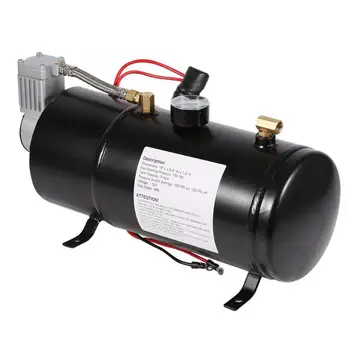 

150 PSI 12V Air Compressor Vehicile Tire Inflator Pressure Pump For Truck Pickup On Board With 3 Liter Tank