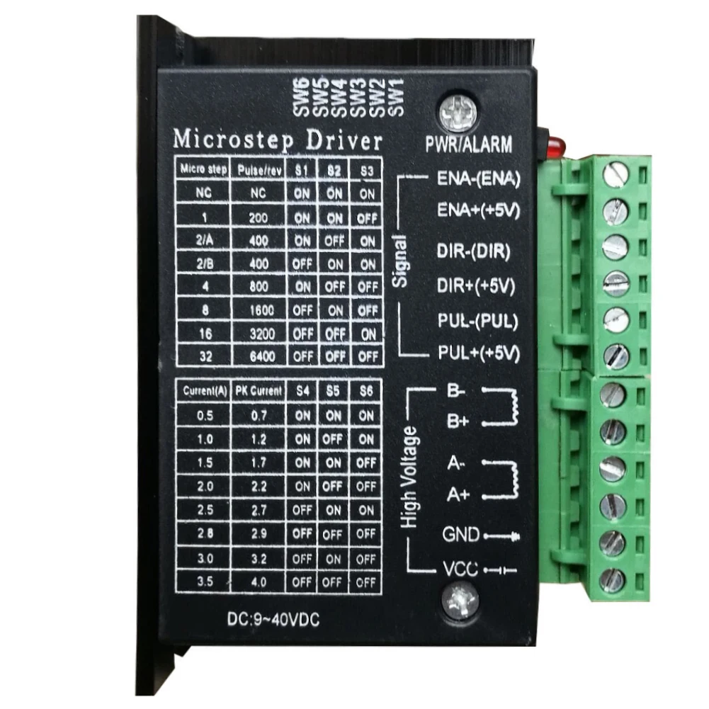 

Parts Board Stepper Controller Supplies Motor Driver Home Improvement Hybrid TB6600 32 Segments 4.0A 9-42V