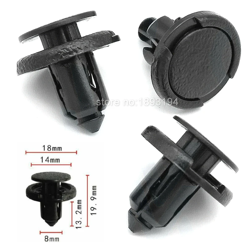 Зажимы Крепления воздухозаборника OEM 50x / 100x 500x для Nissan Qashqai 0155309611 0155310501 9046708185 |