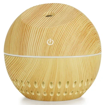 

Usb Wood Grain Essential Oil Diffuser 130Ml Ultrasonic Humidifier Household Aroma Diffuser Aromatherapy Mist Maker With Led Ligh