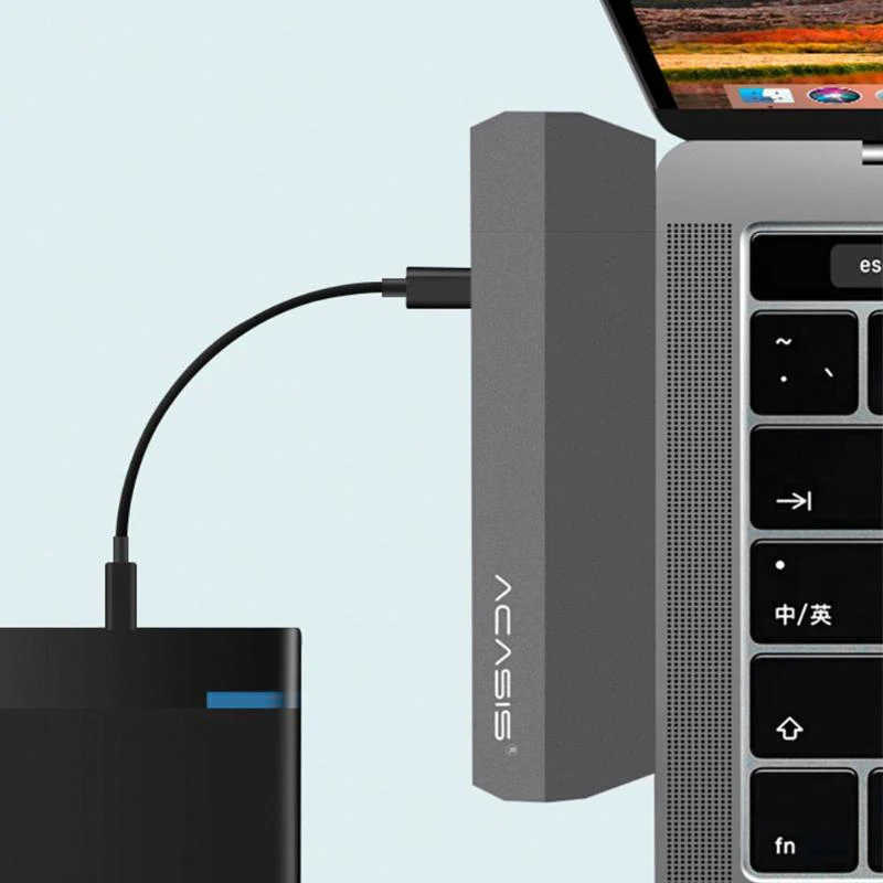 ACASIS usb type-C концентратор к HDMI адаптер 4K Thunderbolt 3 USB C концентратор с концентратором 3,0 TF sd-ридер слот PD для MacBook Pro/Air