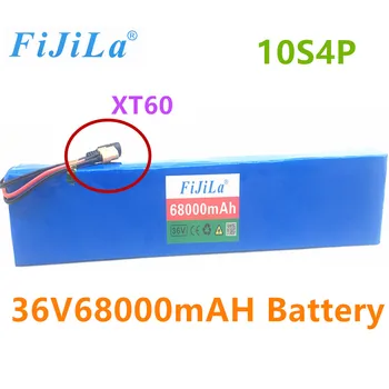 

XT60 36V battary 68Ah 1000W high power and capacity 42V18650 lithium ebike electric car bicycle motor scooter 20A BMS