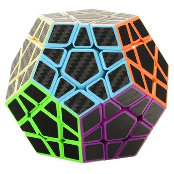 

Kuulee Puzzle Cube Carbon Fiber Sticker Speed Magic Cube Cube Puzzle Toy Children Kids Gift Toy Youth Adult Instruction