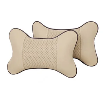 

Truck Car Seat Head Rest Cushion Pad HeadRest Memory Neck Support Black Brown Pillow 28*18*9cm