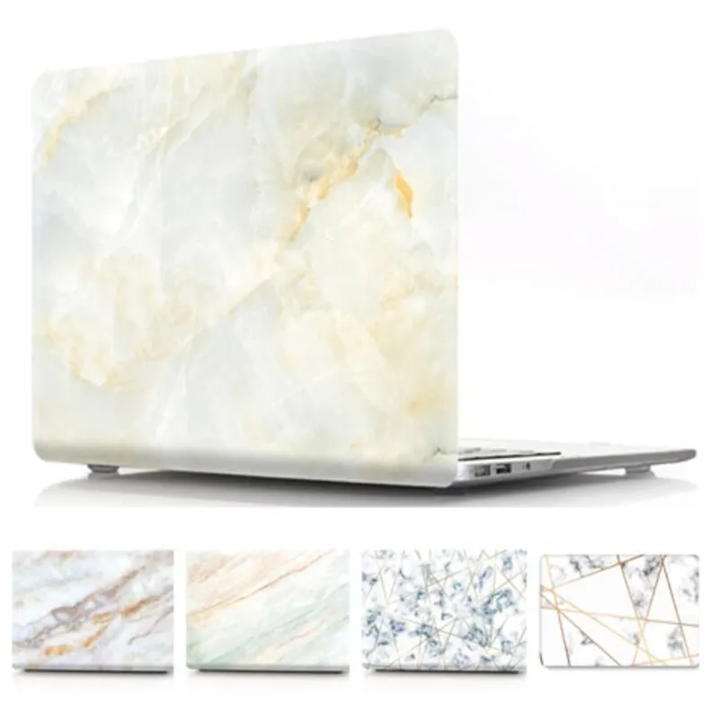 

Marble Case for Macbook Air 13 inch Crystal Transparent Clear Cover for Mac book A1466 A1369,for Macbook Air 13 Case A1932 2018