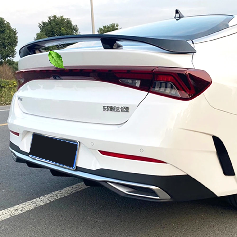 Для Kia K5 Optima DL3 2020 GT Задняя Крышка багажника спойлер Крылья из АБС-пластика черный