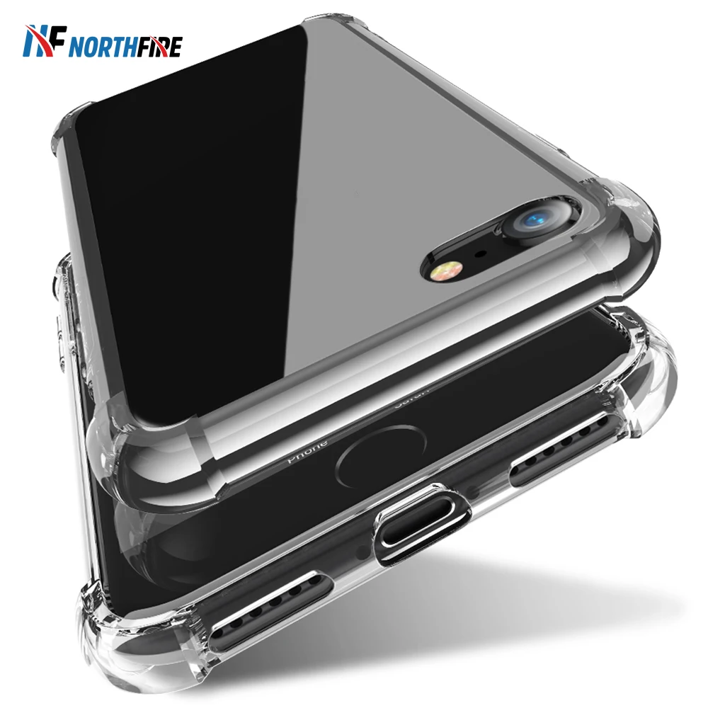 

1.5MM TPU Shockproof Phone Case For Samsung A30 A70 A50 Transparent Case For Samsung J6 J7 J8 A6 A7 A8 A9 Note 8 S8 Plus Cover
