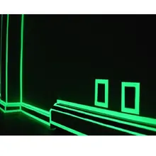 Предупреждение ющий, Ночной светильник, наклейки, фосфоресцирующая лента, флуоресцентная клейкая лента, светящаяся полоса, пожарный канал, сценический сейф, Expor