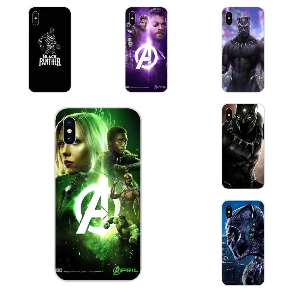 Чехлы Marvel Avengers Infinity War Black Panther для huawei Honor mate 7 7A 8 9 10 20 V8 V9 V10 G Lite Play Mini Pro P