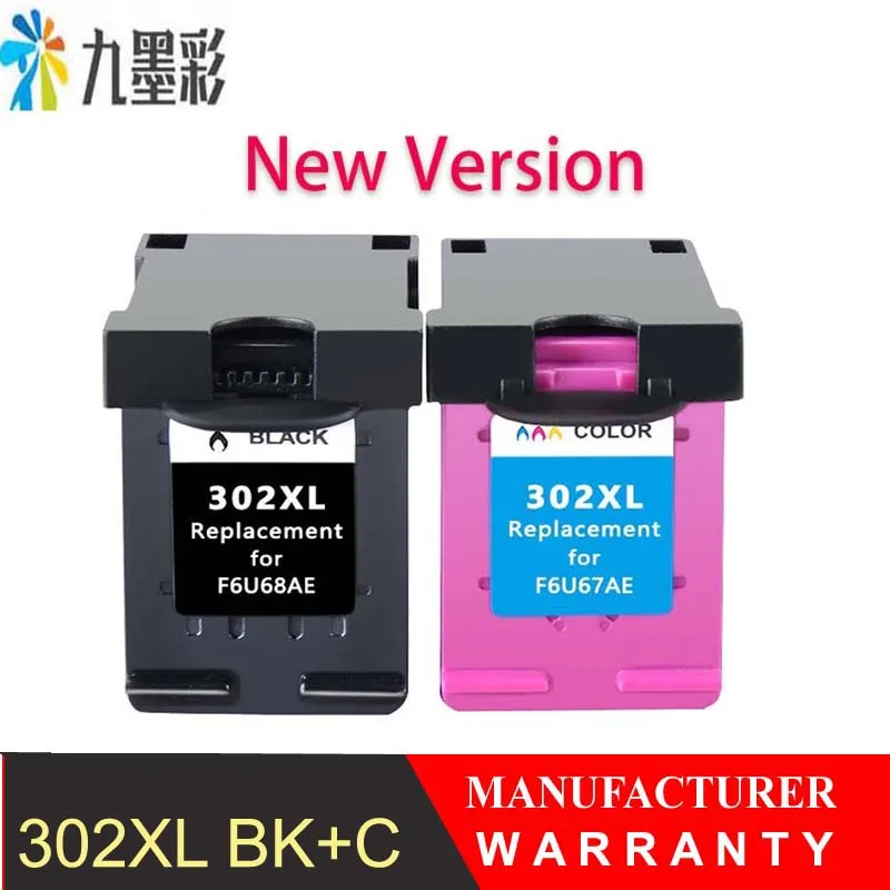 

302XL Ink cartridge Compatible for hp 302 xl hp302 Cartridge for HP Officejet 5220 5230 5232 5252 5255 5258 5264 printer