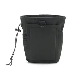 Outdoor Sports Multifunctional Tactical Bag Bag Accessory Portable Tactical Waist Bag Molle Recycling Bag Black