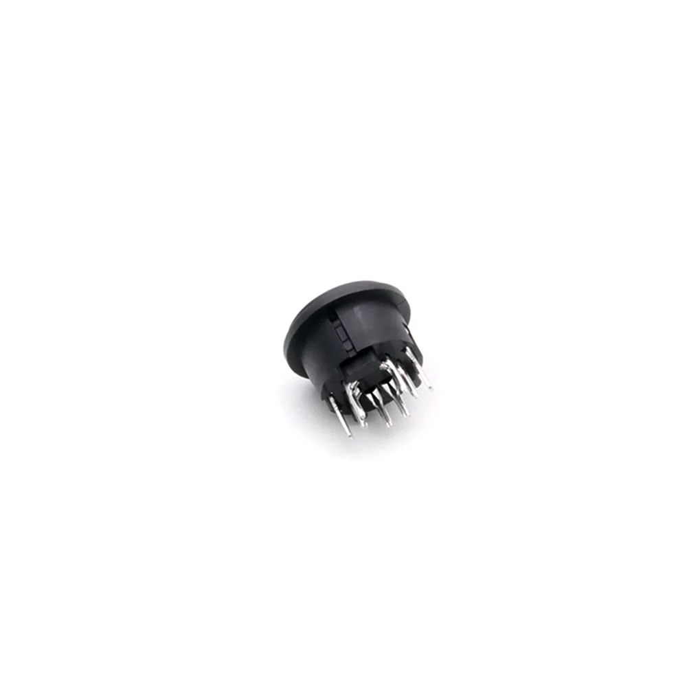 Mini conector hembra DIN de polos, conector de Terminal Circular, PS2, 10 unids/lote|Conectores| AliExpress