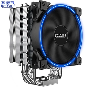 

Pccooler GI-R66U CPU Cooler，6x6 Heat pipe PWM Temperature Control 12CM mutefan， support AMD AM4 AM3 AM2 Intel LGA 775 1155 1156
