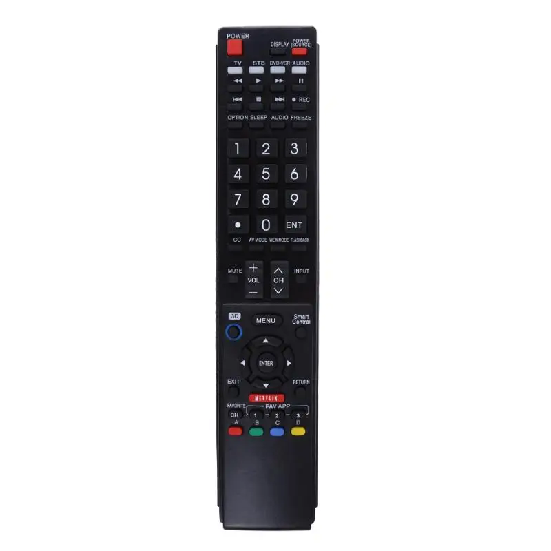 

Remote Control for SHARP AQUOS TV GB005WJSA GA890WJSA GB004WJSA