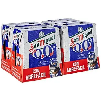 

San Miguel Cerveza Sin Alcohol - Paquete de 24 x 250 ml - Total: 6000 ml