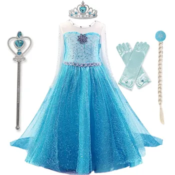 

Girls Dress Children Clothes 4-10 Years Girls Halloween Party Kids Dresses for Girls Princess Costume Vestido Infantil