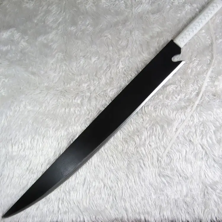 [Funny] 120 см Косплей Аниме Bleach weapon Dual Wield Blade Zangetsu Kurosaki Ichigo Меч деревянный меч костюм