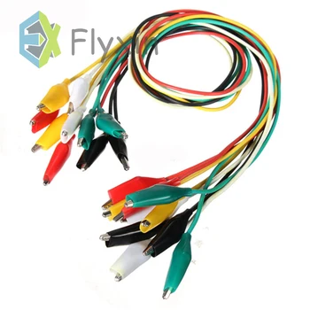 

1pcs 50cm Double-ended Alligator Clips Test Line Crocodile Clips Cable Test Clamp Connector Wire Testing Wire Brand New