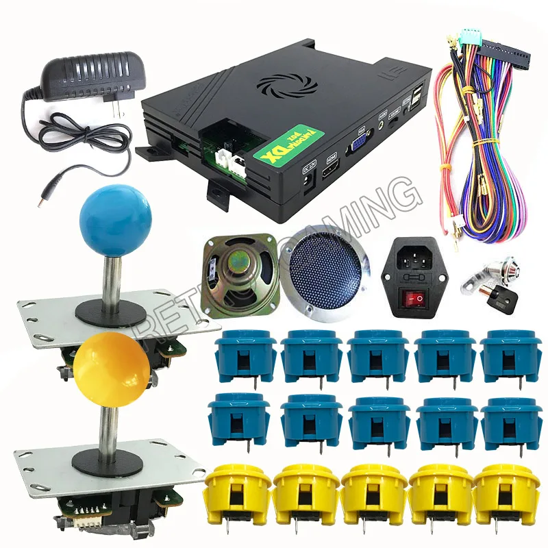 US $119.99 Pandora Box DX Arcade Console Diy Kit 5Pin Joystick Copy Sanwa Push Button 3000 in 1 343D Games for MAME Cabinet