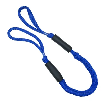 

2pcs Mooring Rope Elastic Leash Docking Boat Anchoring Stretching Shock Absorb Jerk Eliminating Easy Install Bungee Protective