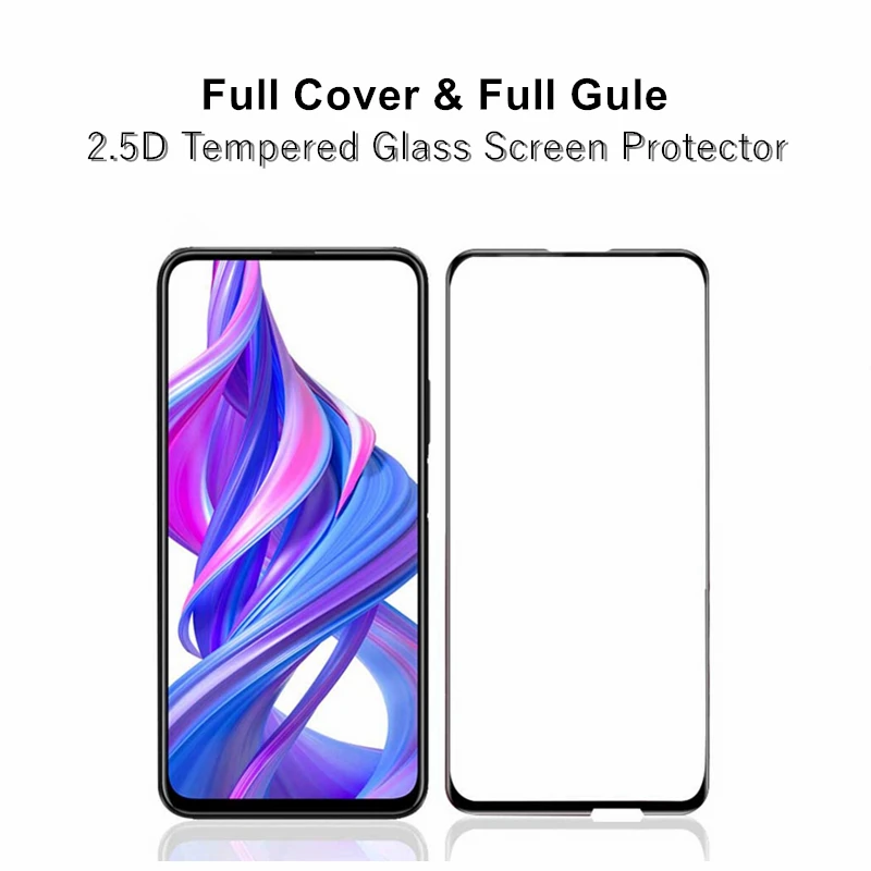 9H Защита экрана для huawei Honor 9X стекло закаленное Полное покрытие Защитное стекло для huawei Honor 9X STK-LX1 стекло Honor 9X